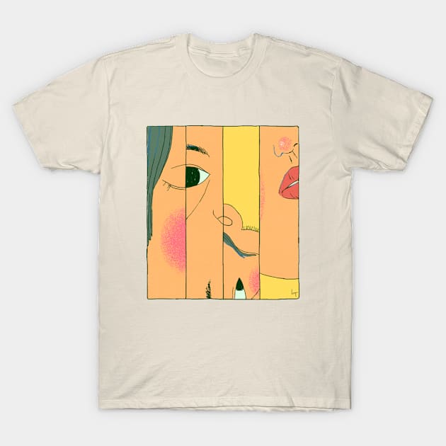 Who are you looking at? T-Shirt by darkleon95